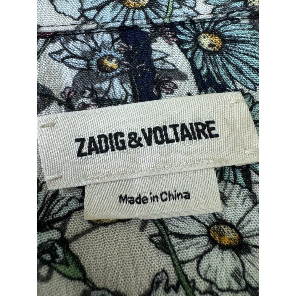 Zadig & Voltaire Dainty Dress Womens Small Lace Floral Modest Feminine Church - Picture 3 of 16